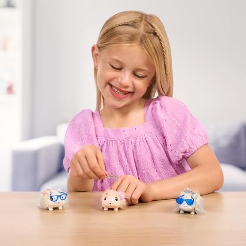 Little Live Pets - Mama Surprise | Soft, Interactive Mama Guinea Pig and her Hutch, and her 3 Surprise Babies. 20+ Sounds & Reactions. for Kids Ages 4+, Multicolor, 7.8 x 11.93 x 11.38 inches